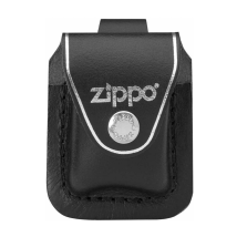 Zippo Ledertasche schwarz mit Clip 60001219