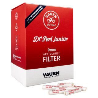 Dr.Perl Junior Aktivkohlefilter Jumax 9mm 180er