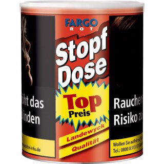 FARGO Stopf-Dose Rot (92 gr.)