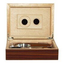 Humidor-Set braun