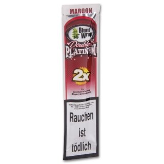 Blunt Wrap Blunts Maroon (Wet Cherry) 2er