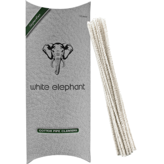 WHITE ELEPHANT Pfeifenreiniger Superflex weiss 17cm 100er