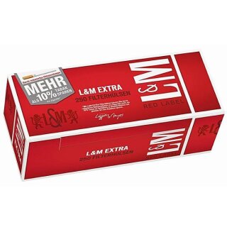 L&M Red Extra Hülsen 250er