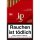 JPS Red Filter Cigarillos Naturdeckblatt  (10x17)