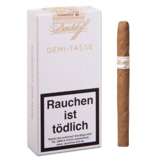 DAVIDOFF "Machine-made" Demi-Tasse