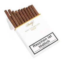 DAVIDOFF "Machine-made" Mini Cigarillos Gold