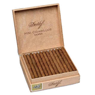 DAVIDOFF "Machine-made" Mini Cigarillos Silver