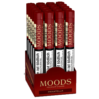 DANNEMANN Moods Panatella Tubos Display