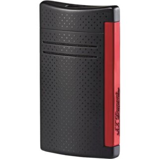 St.Dupont Feuerzeug Maxijet schwarz rot 020160