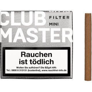 CLUBMASTER Mini Filter White 20er