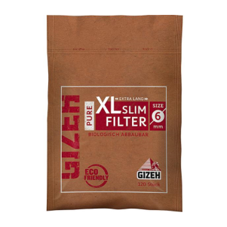 GIZEH Pure XL Slim Filter 6mm 120er