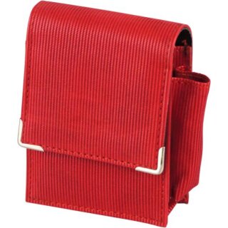 Packungsetui Kunstleder rot XL 85mm