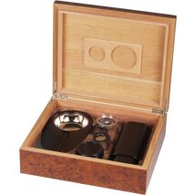 Humidor-Set Wurzelholz