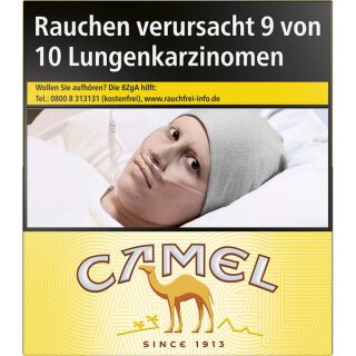 CAMEL Yellow Filters BP XXL 10,00 Euro  (8x26)