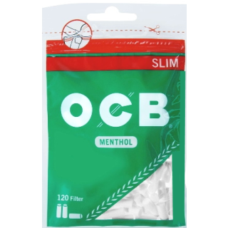 OCB Drehfilter Slim Menthol 6mm 120er