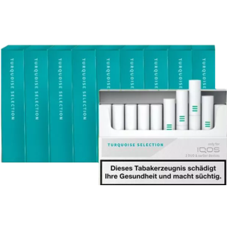 HEETS Turquoise Selection Tobacco Sticks