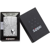 Zippo Spiderweb Skull 60004904