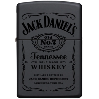 Zippo Jack Daniels Black in Black 60001369