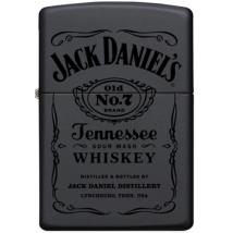 Zippo Jack Daniels Black in Black 60001369