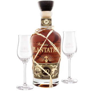 Plantation Barbados Extra Old Anniversaire Rum Geschenkset 0,7l