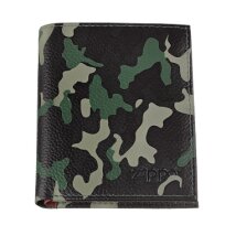 Zippo Geldbeutel Leder Camo grün 2006047