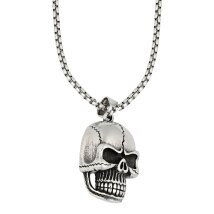 Zippo Kette mit Anhänger Skull 60cm 2006290