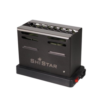 Shistar Kohleanzünder Toaster schwarz 600W