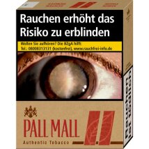 PALL MALL Authentic Red XXL 9,00 Euro (12x23)