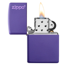 Zippo Purple Matte mit Logo 60005221