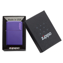 Zippo Purple Matte mit Logo 60005221