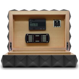 Colibri Desktop Humidor Quasar schwarz