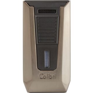 COLIBRI Zigarrenfeuerzeug Slide II gun / schwarz matt