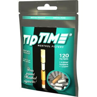 TIP TIME Menthol Filter 120er