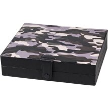 Humidor Camouflage Leder