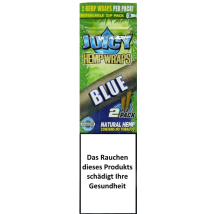 Juicy Hemp Blunt Wraps, Inh. 2 Blunts Blue (Blaubeere)