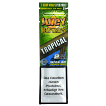 Juicy Hemp Blunt Wraps, Inh. 2 Blunts Tropical (Fruchtmix)