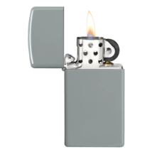 Zippo Slim Flat Grey 60005898