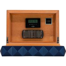 Colibri Desktop Humidor Quasar blau