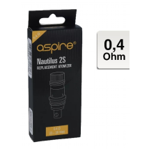 ASPIRE Nautilus 2S Mesh Clearomizercoil  0,4Ohm 5er