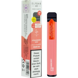 ELFBAR E-Shisha 600 Strawberry Kiwi 20mg/ml