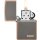 Zippo Rustic Bronze mit Logo 60006257