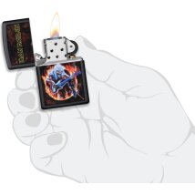 Zippo Iron Maiden Guitar Fire 60006125