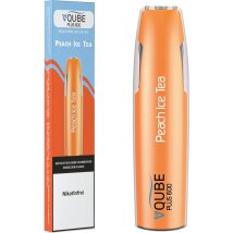 VQUBE E-Shisha Plus 600 Peach Ice Tea 0mg/ml