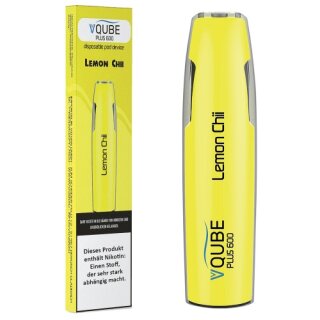 VQUBE E-Shisha Plus 600 Lemon Chii 16mg/ml