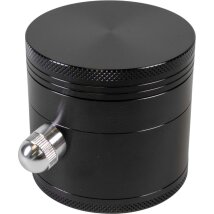 Grinder Alu schwarz 4-tlg. 63mm