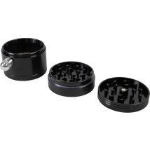 Grinder Alu schwarz 4-tlg. 63mm