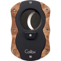 COLIBRI Cigarrenabschneider Cut-Wood dunkelbraun 22mm