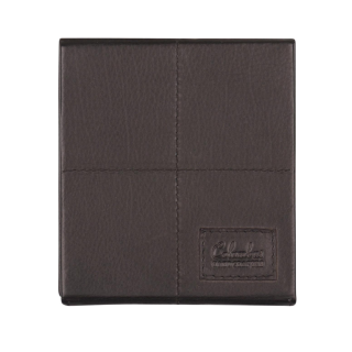 COLUMBUS Cigarillo-Etui Leder schwarz 10er