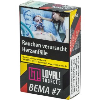 Loyal Tobacco Wasserpfeifentabak BeMa #7 (Berry Mix, Maracuja) 25g