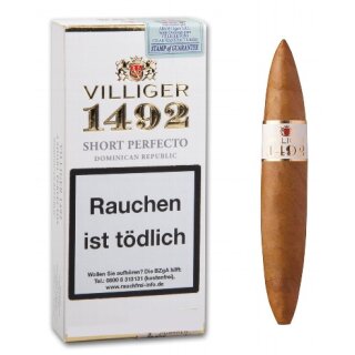 VILLIGER 1492 Short Perfecto